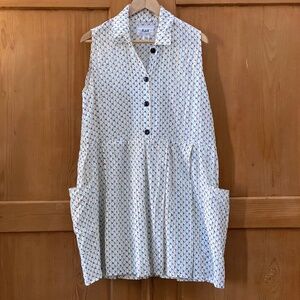 Flax Dress Short and Sunny Sz Lg